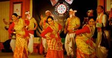 Dikshu and Priyanka for UAE Bihu