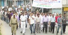 Protest Rally at Haflong