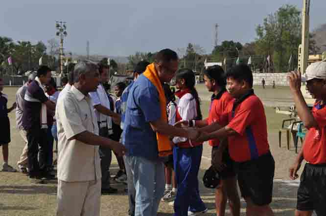 Sub Junior Hand Ball Championship concludes at Maibang