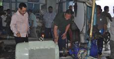 CEM inaugurates Water pump