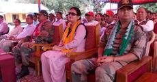 Kargil Gunners dedicate library at Bhergaon
