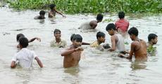 Watery grave in money fishing