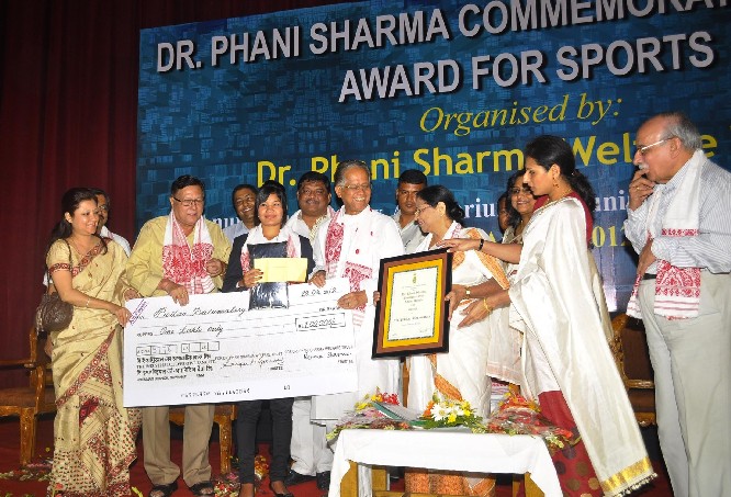 Talent Award for Kokrajhar girl