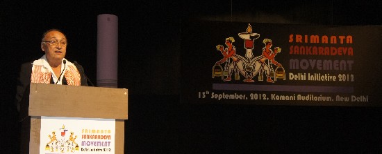 Victor Benerjee speech at Srimanta Sankaradeva event