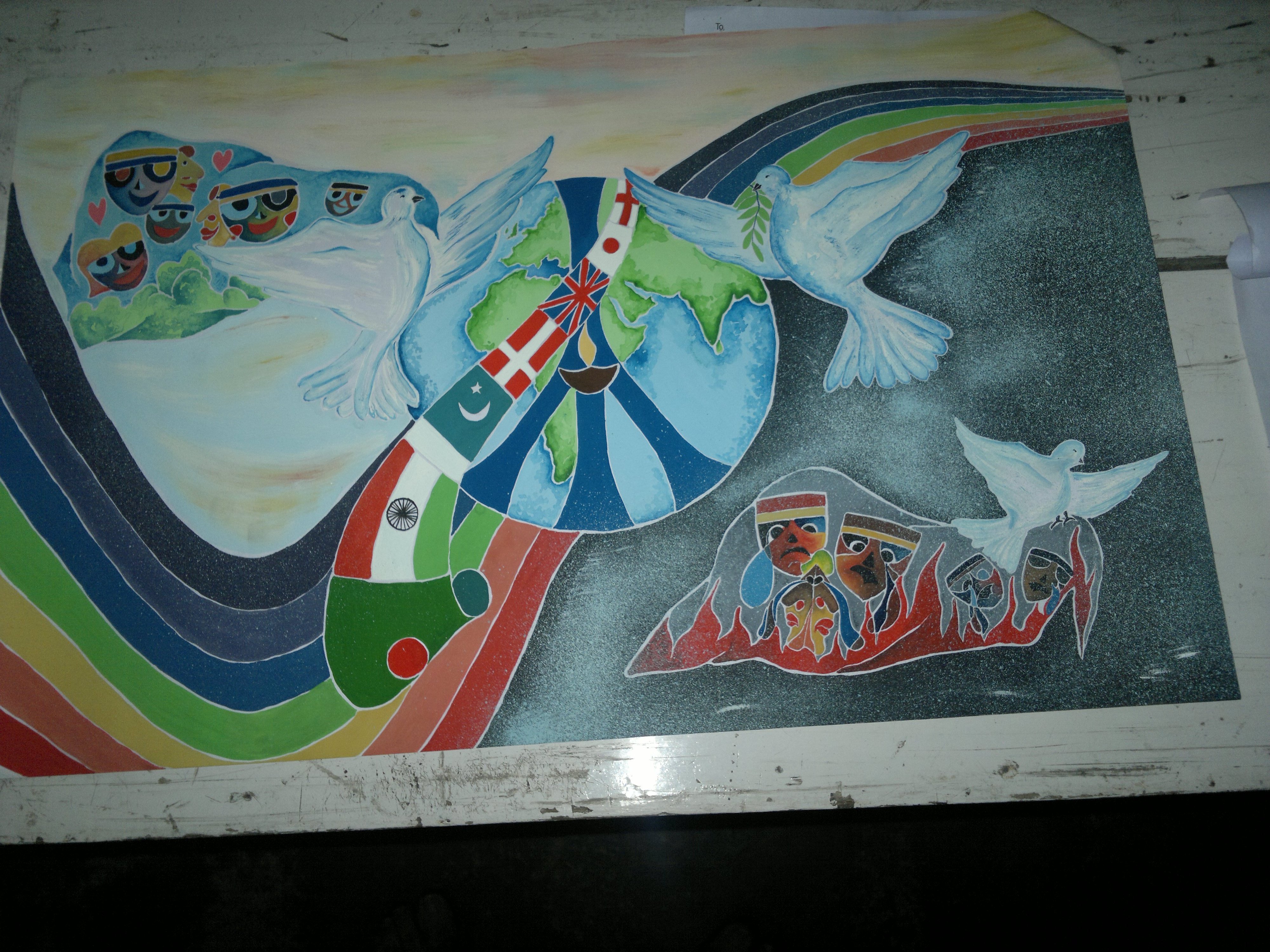 Peace Poster Contest at Nagaon