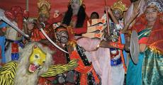 Durga puja celebrated at Kalaigaon