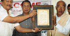 Award to Padmeswar Gogoi