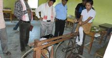 Science based competition at Tangla