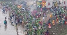 Chhath puja celebrated at Dudhbnoi