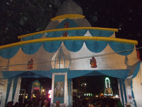 Raas festival celebrating at Dudhnoi
