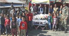 Assam Rifles donates equipment to government school at Sangbar