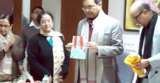 Book release at JNU
