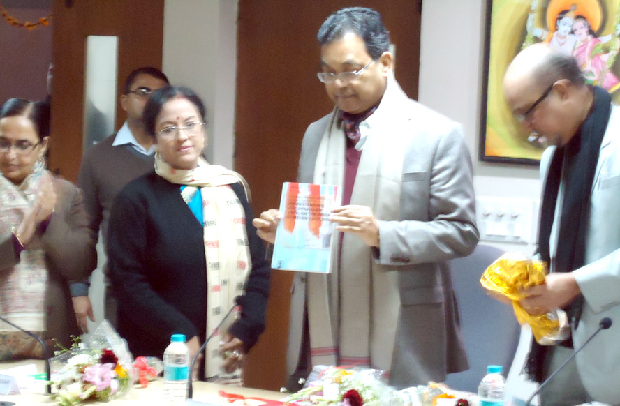 Book release at JNU