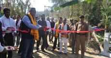 Over head water tank inaugurated at Langting