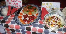 Salad competition  at Basanta Mela