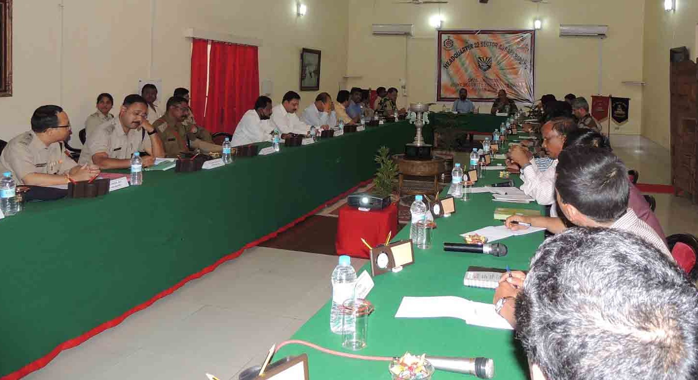 Joint security review meeting for South Assam