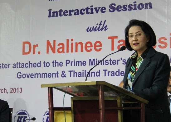 Interactive session with Thai representative