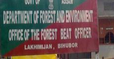 Illegal stone quarries at Lakshmijan
