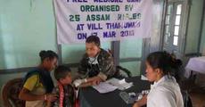 Free medical camp by Assam Rifles 