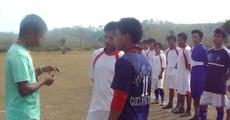 Army football tournament at Hajadisa