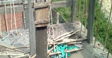 Poor quality construction of Nazira Fire Station 