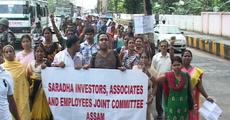 Chit Fund agents protest