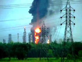 Fire at Numaligarh Refinery