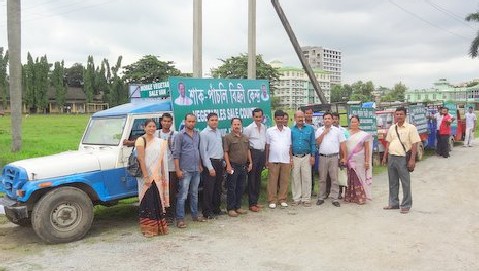 Vegetables sale counters opened in Guwahati