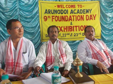 Science model exhibition at Tangla