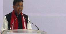 Ghatowar speaks at North East Festival