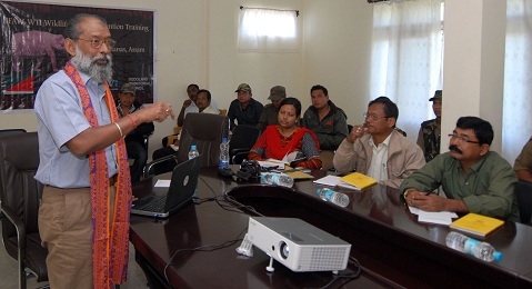 Wildlife Crime Prevention training at Manas