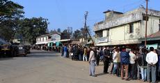 Auto bandh in Haflong