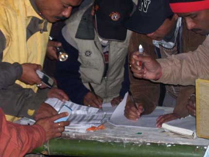Ballot papers found outside DC Office, Dhemaji