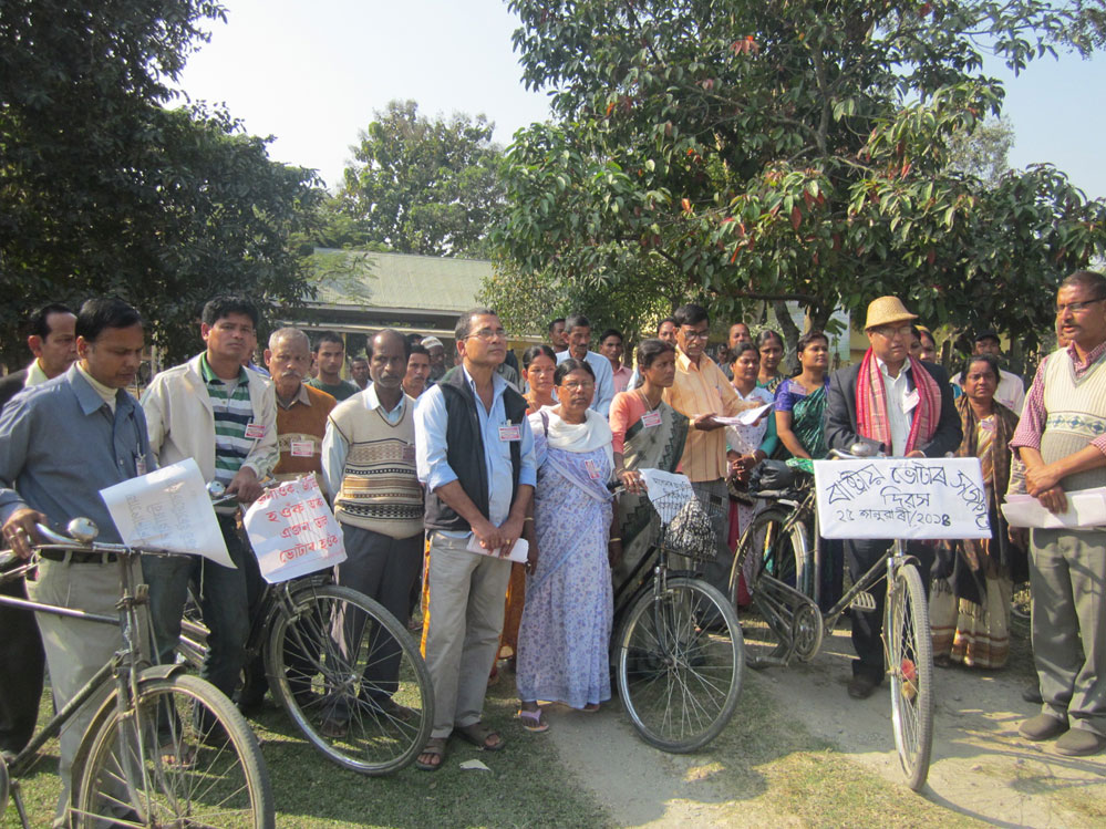 National Voters Day observed in Kalaigaon LAC 