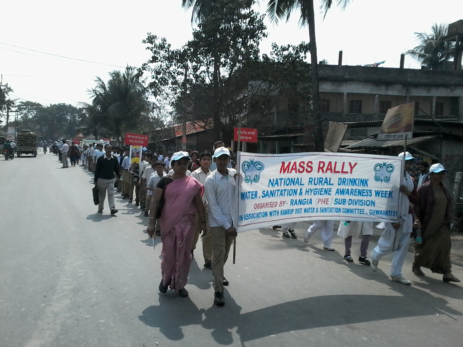 Sanitation awareness week at Rangia