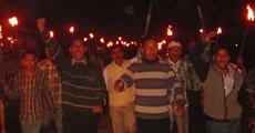 KMSS torch rally at Roha