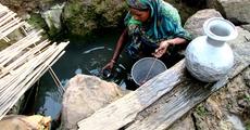 No to unprotected water source